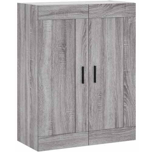 Maison Chic Stenska omarica - Zidna omarica siva sonoma 69,5x34x90 cm inženirski les iu166, (22062458) Slike