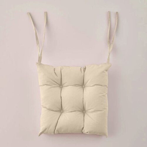 Wallity Chair Cushion - Ecru Ecru Chair Pad Cene