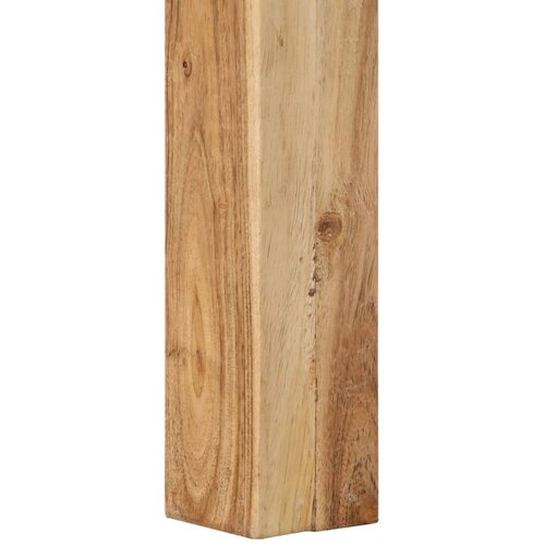  Stolić za kavu 80 x 80 x 40 cm od masivnog bagremovog drva Slike