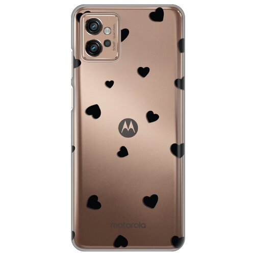 Teracell torbica silikonska Print Skin za Motorola Moto G32 Hearts Cene
