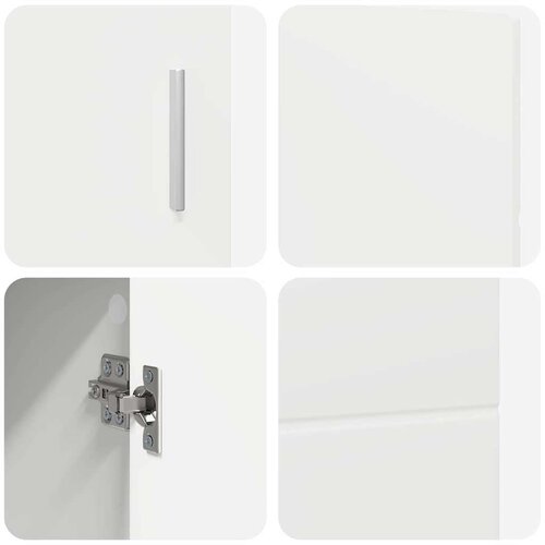  Kreveta Bijelo 88 5 x 30 5 x 55 5 cm Konstruirano drvo Slike