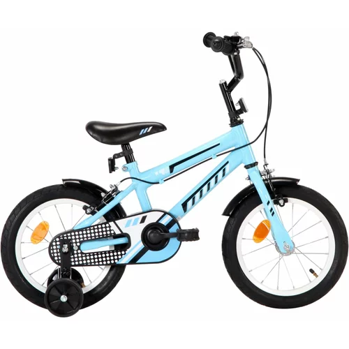  Dječji bicikl 14 inča crno-plavi