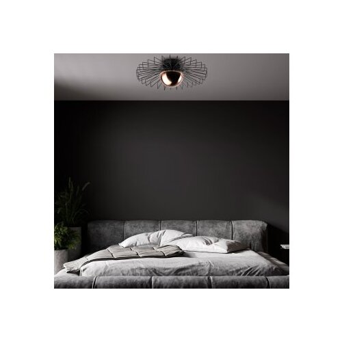 Opviq Luster Kaya-15225, 60x60x24, IP20, bakreno-crna Slike