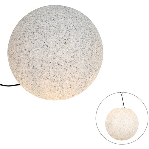 QAZQA Moderna zunanja svetilka siva 45 cm IP65 - Nura Cene
