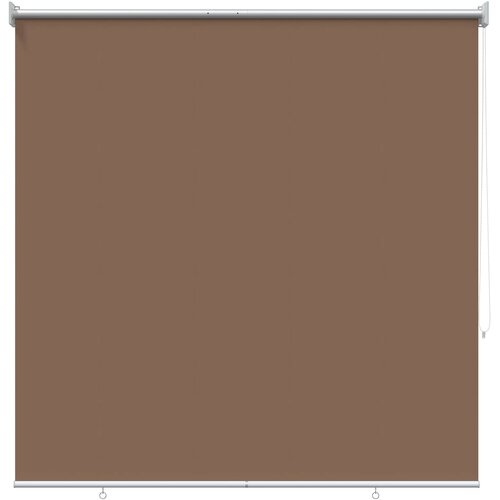 vidaXL Rolo zavjesa za vanjsku uporabu s UV zaštitom Sivosmeđa - Sivosmeđa 140 x 140 cm Cene