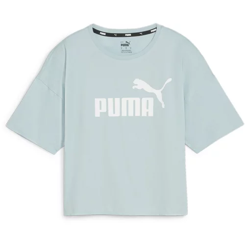 Puma Funkcionalna majica 'Essentials' meta / bela