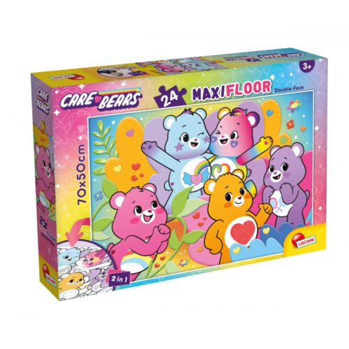 Lisciani Slagalica Puzzle 24Pcs Care Bears Maxi 116881 Slike