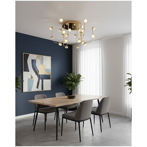 Opviq luster Aster 2843-24-03, LED 65 W, žuti Cene