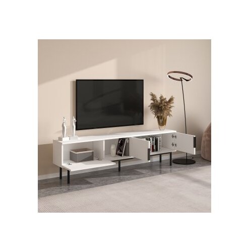 Hanah home TV komoda Ramsey, 180x50x29,6 cm, Bijela Cene