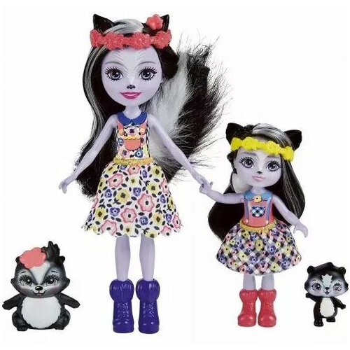 Enchantimals Mattel - Sage Skunk & Caper Sisters (HCF82), (21382430) Cene