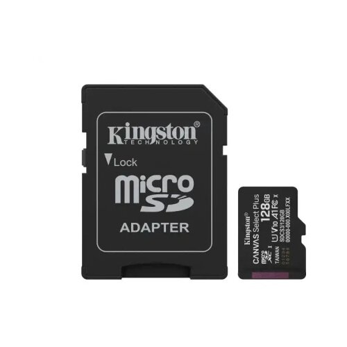Kingston SD adapter SDCS3/128GB Micro SD Card 128GB class 10 Slike