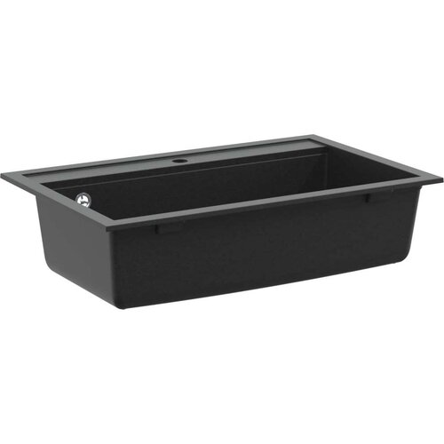  Lavabo - Umivaonik Crna 795 x 505 mm 80% Kvarc i 20% Smola Slike