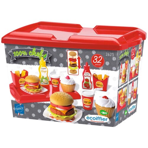 Ecoiffier hamburger set 2623 Cene