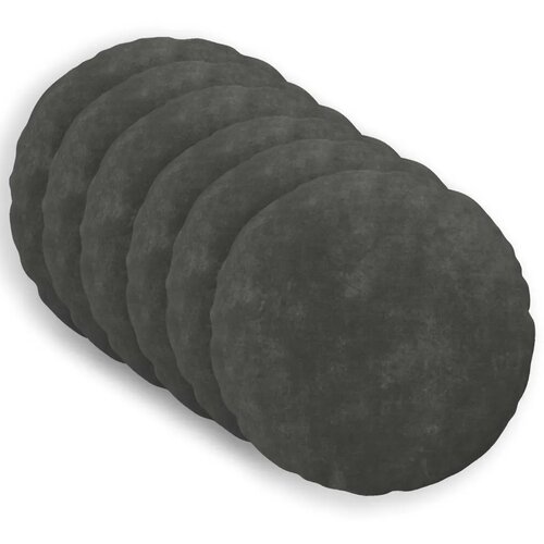  Presvlaka za jastuk 6 kom. HEERLEN Antracit Promjer 40 cm - Osnovni Ø 40 cm 6 Cene