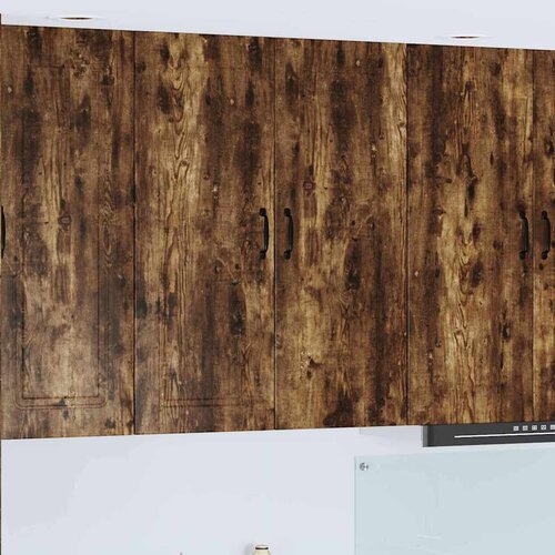 vidaXL Stenska kuhinjska omarica Dimljeni oreh 80 x 31 x 100 cm Cene