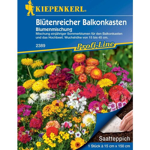 KIEPENKERL Cvetlična mešanica semenske preproge za balkonska korita - 1 pkt. Cene
