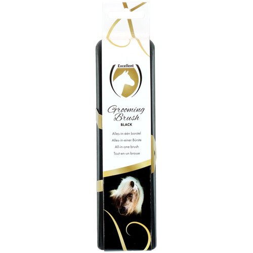 Hofman Animal Care Negovalna krtača &amp;#039;Excellent Horse Grooming Brush&amp;#039;, črna - M Slike