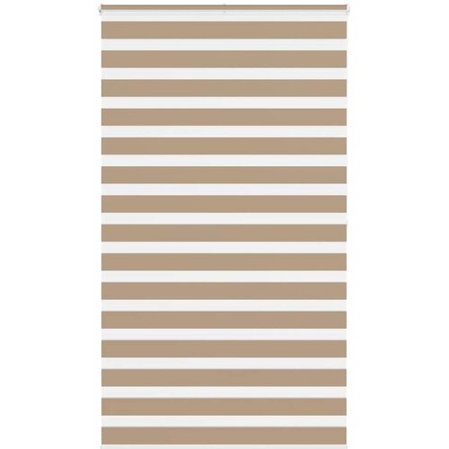 Zebra zavjesa Pje&scaron;čano smeđa 125x200 cm &Scaron;irina tkanine 120,9 cm Poliester Cene
