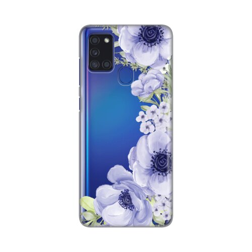  Torbica silikonska print skin za samsung A217F galaxy A21s blue roses Cene