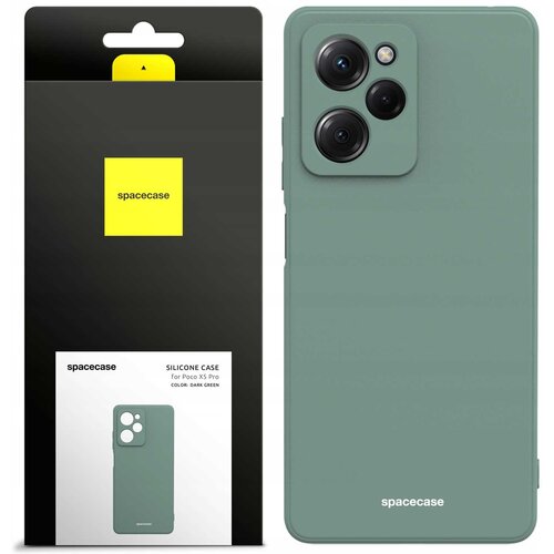 Spacecase SILIKONSKI OVITEK POCO X5 PRO 5G TEMNO ZELEN OVITEK, (21962289) Cene