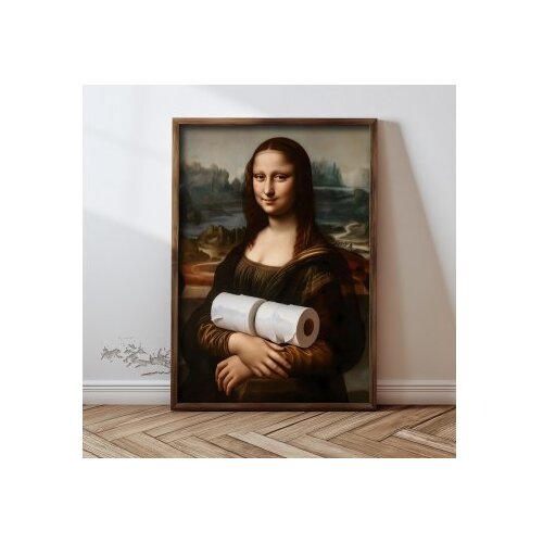 WALLXPERT GE159-L Multicolor Decorative Framed MDF Painting Cene
