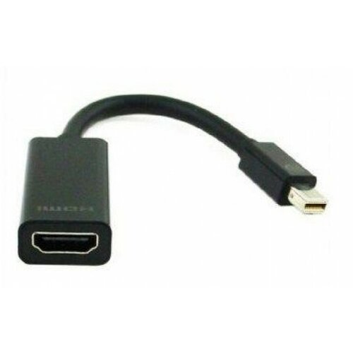Gembird A-mDPM-HDMIF-02 Mini DisplayPort to HDMI adapter cable, black adapter Cene