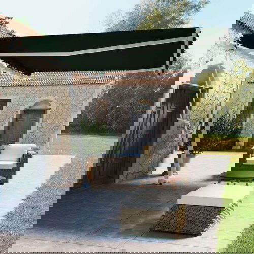  Samostojeća automatska tenda 400 x 350 cm antracit Slike