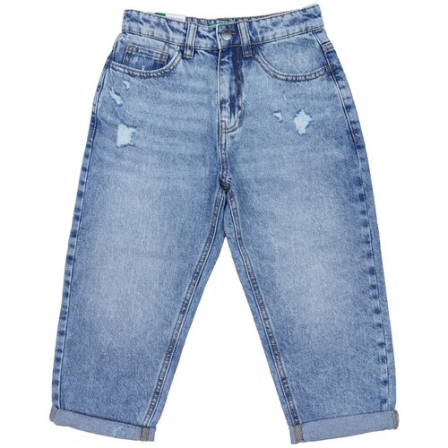 Benetton hlače denim 4DW2CE02C modra D S Cene