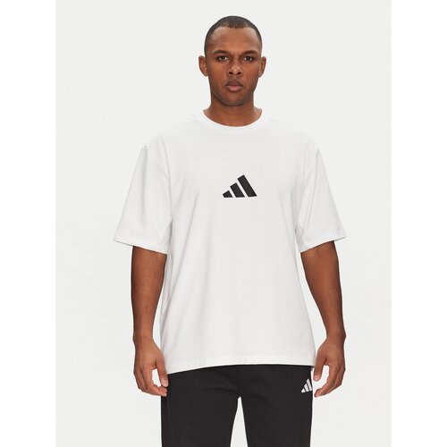 Adidas Majica Z.N.E. JC5482 Bela Loose Fit Cene