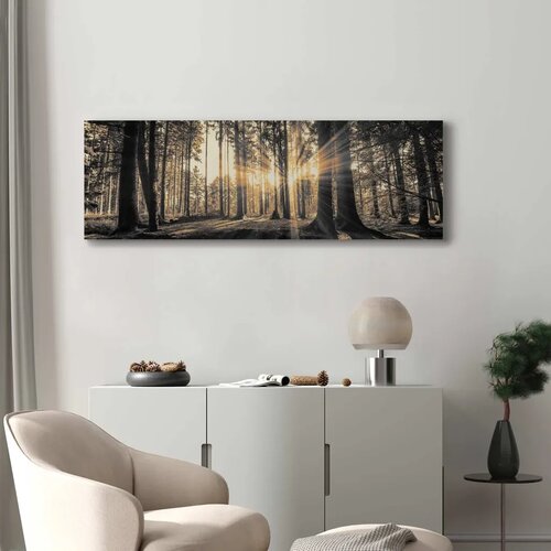  Slika - Forest Sun 120x40 Na talijanskom platnu Slike