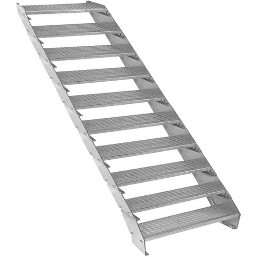 Monster nastavljivo 10-delno pocinkano stopnišče - 900 mm širine, (21571123) Cene