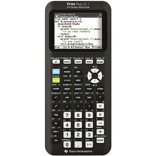 Texas grafični kalkulator Ti-84 Plus CE-T Python Edition