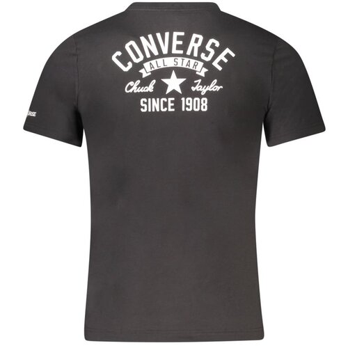 Converse Dječja Majica Kratkih Rukava, Crna Slike