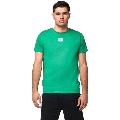 Leone 1947 Majice s kratkimi rokavi Man Set T-Shirt + Bermuda Basic Zelena Cene