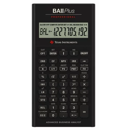 Texas Instruments Kalkulator BA II PLUS Professional