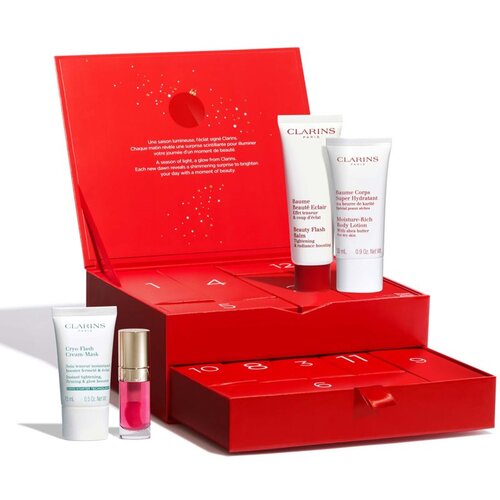 Clarins Advent Calendar 12 Holiday Season adventski kalendar Slike