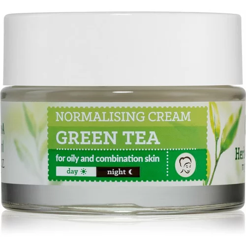 Farmona Herbal Care Green Tea normalizirajuća dnevna i noćna krema za mat izgled kože za mješovitu i masnu kožu 50 ml