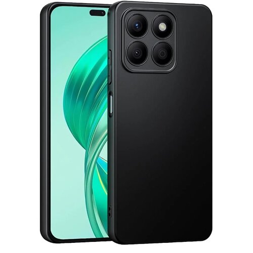  Gumijasti / gel etui Matte za Honor X8b - črni Cene