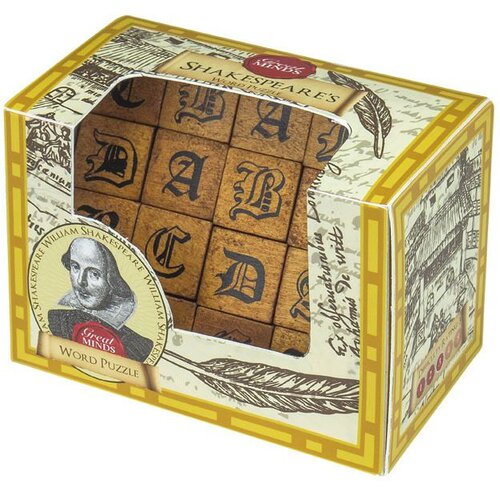 Professor Puzzle Drvena mini slagalica &amp;ndash; Shakespeare Slike