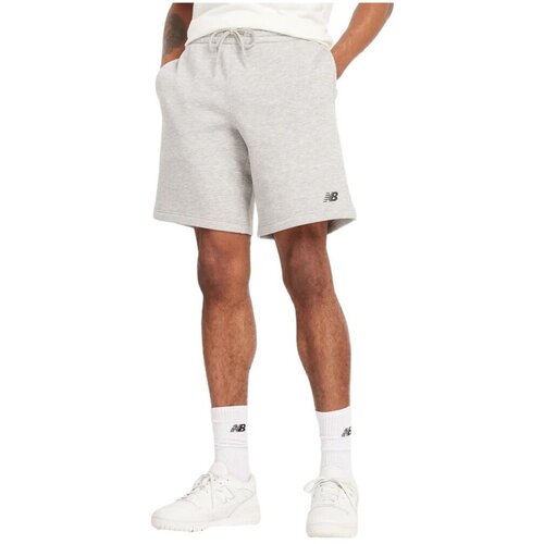 New Balance Kratke hlače &amp;amp; Bermuda Sport Fleece Siva Slike