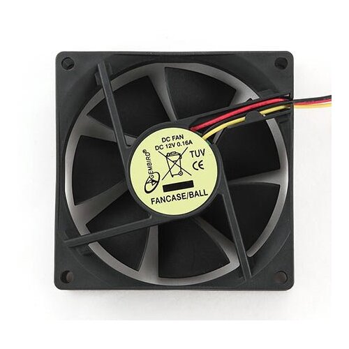  Ventilator za kući&scaron;te 80X80X25, kuglični ležaj, GEMBIRD FANCASE/BALL Cijene