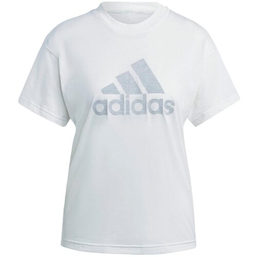 Adidas Tehnička sportska majica &amp;#039;Winners 3.0&amp;#039; siva / bijela Slike