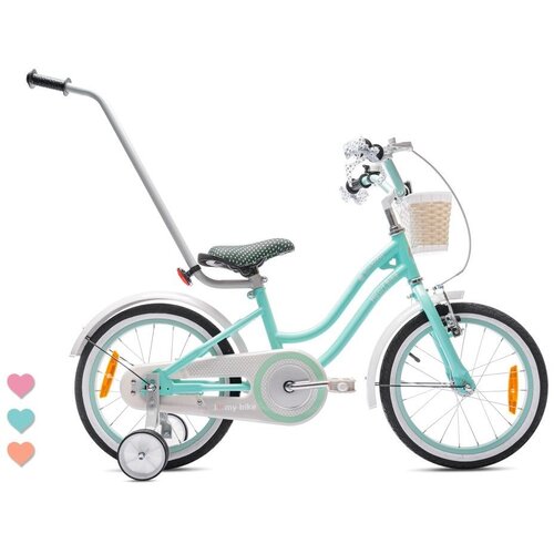 Dječji bicikl 16&amp;quot; Heart Bike tirkizni Slike