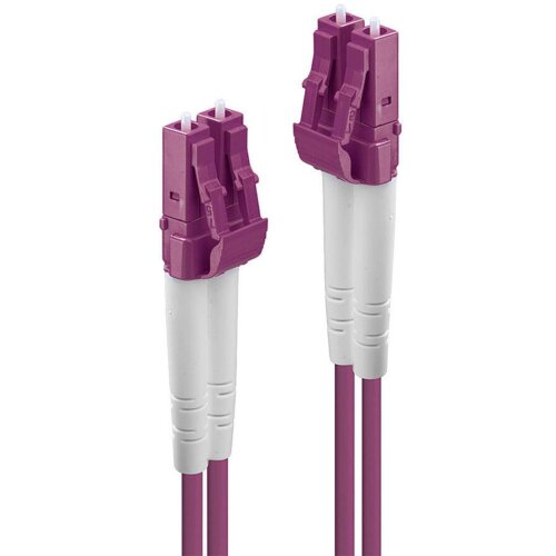 Lindy 46340 optični kabel 1 m LC OM4 Vijolična Cene