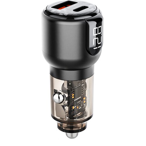 Moxom Auto punjač LX-VC809 PD-QC 75W crni Slike