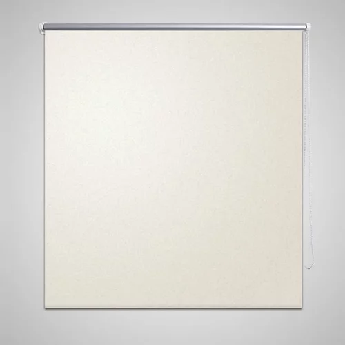 vidaXL Roleta / Senčilo za Zatemnitev Oken 80 x 230 cm Umazano Bele Barve