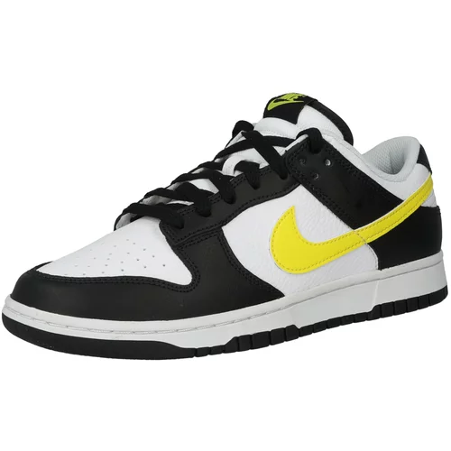 Nike Sportswear Niske tenisice 'DUNK' žuta / crna / bijela