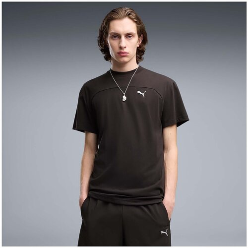 Puma Mu&amp;scaron;ka majica Tech Essentials Tee, Crna Slike