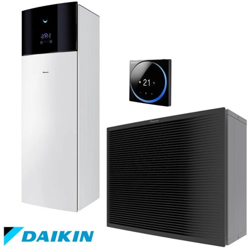 Daikin Altherma 3 H HT EPRA16DW17 + ETVH12S23E9W 16 kW VISOKOTEMPERATURNA OGREVALNA TOPLOTNA ČRPALKA z itegriranim 230l bojlerjem - Slike