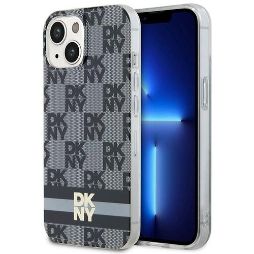 Dkny IML OVITEK V KARIRANEM MONO VZORCU MAGSAFE ZA IPHONE 15 14 13 ČRN, (21898533) Cene